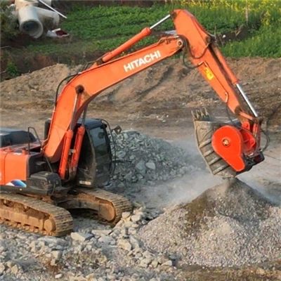 Uppsetningaraðferð Crusher fötu